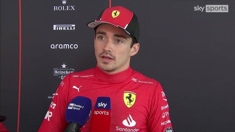 Ferrari's Charles Leclerc reflects on ending the first half of the season with a podium.