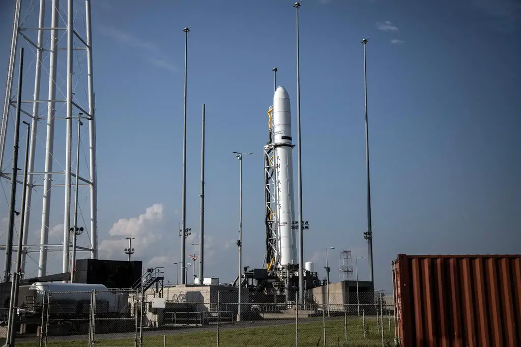 NG-19 Antares Vertical Lift on Pad-0A