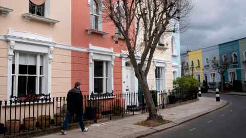 A row of houses