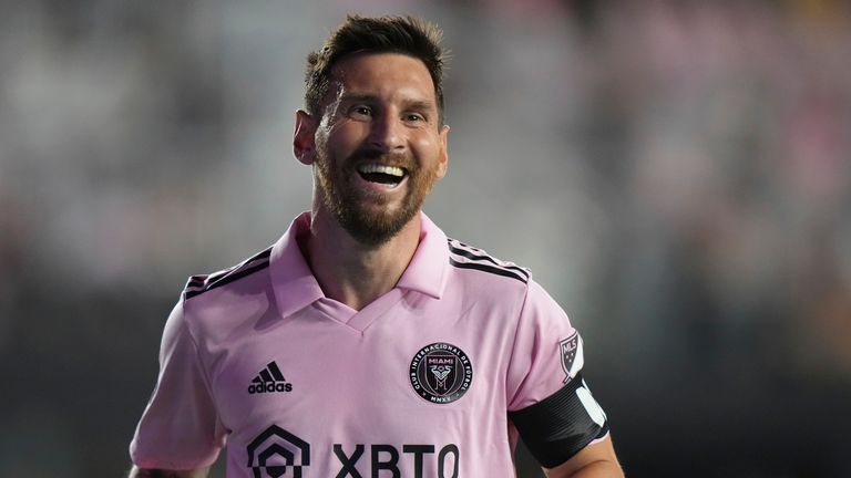 Lionel Messi scored twice as Inter Miami  beat Atlanta United