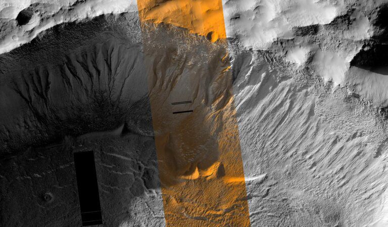 How Axial Tilt and Ice Sculpted the Martian Landscape