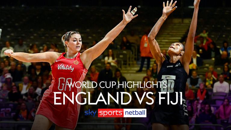 Highlights from the Netball World Cup in South Africa as a dominant England brushed Fiji aside.