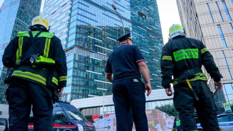 Drone hits Moscow tower block housing Russian government offices