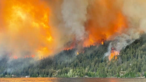 Residents near Gun Lake, B.C., ordered to evacuate immediately due to growing wildfire north of Pemberton