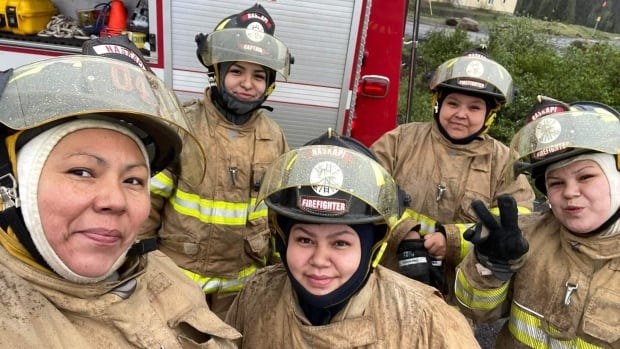 Meet the Naskapi female firefighting team hoping to inspire other women to join up