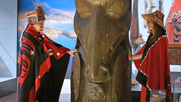 Stolen totem pole to be formally welcomed home to Nisga’a territory after nearly a century in Scottish museum