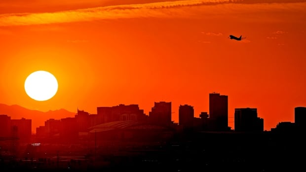 Record high temperature streak ends in Phoenix, Ariz., as mercury finally dips below 43 C