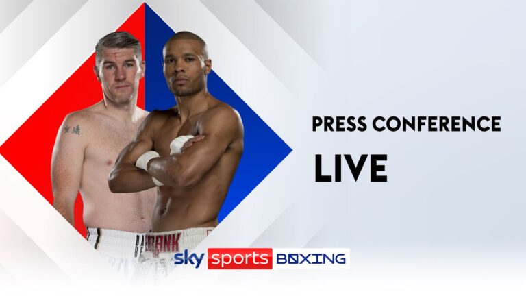 Liam Smith vs Chris Eubank Jr II: Watch a live stream of the press conference ahead of Saturday’s rematch | Boxing News