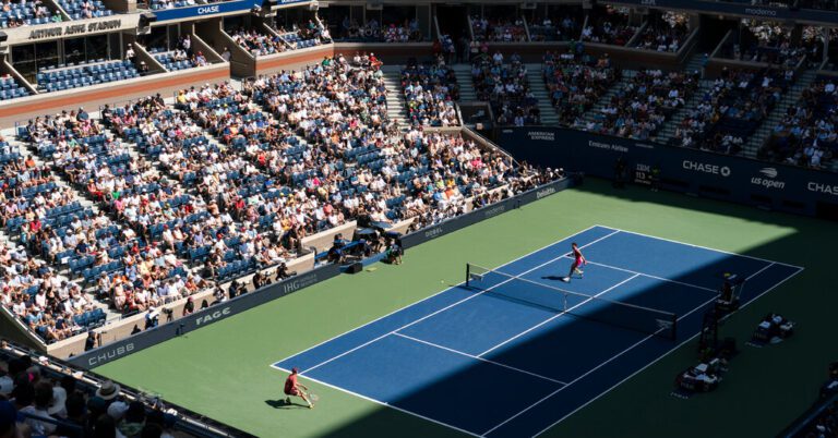 At the U.S. Open, It Feels Like the Fourth of July