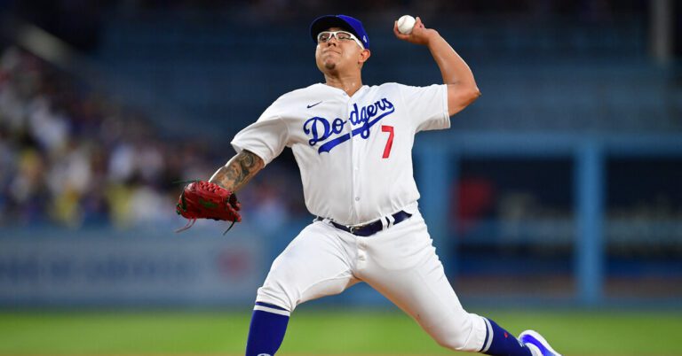 Julio Urias, L.A. Dodgers Pitcher, Is Charged With Domestic Violence