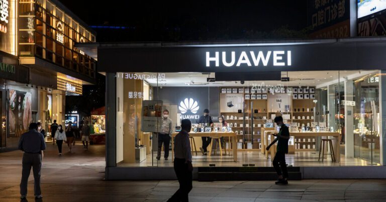 Huawei Phone Is Latest Shot Fired in the U.S.-China Tech War