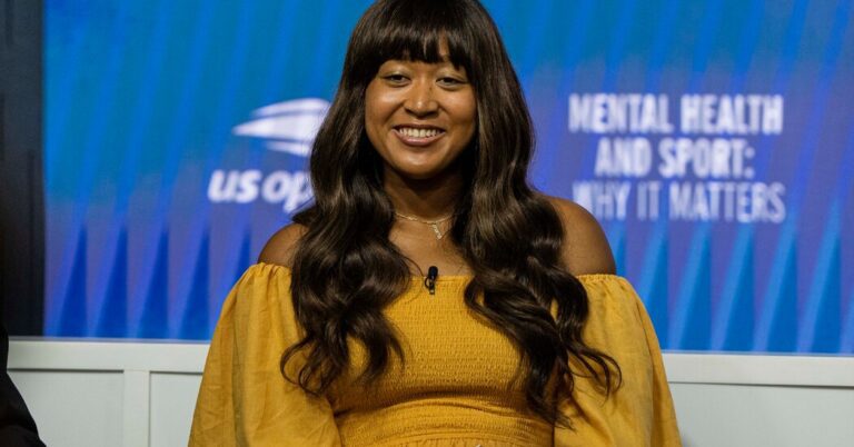 Naomi Osaka Makes U.S. Open Return. But Not for Tennis.