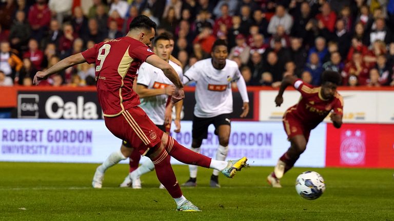 Bojan Miovski&#39;s penalty proved only a consolation for the Dons