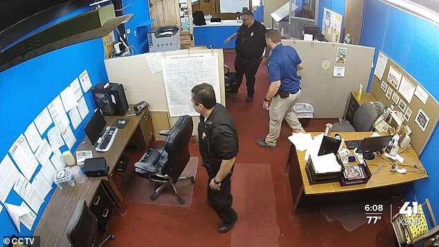 CCTV footage shows Marion County record offices raided