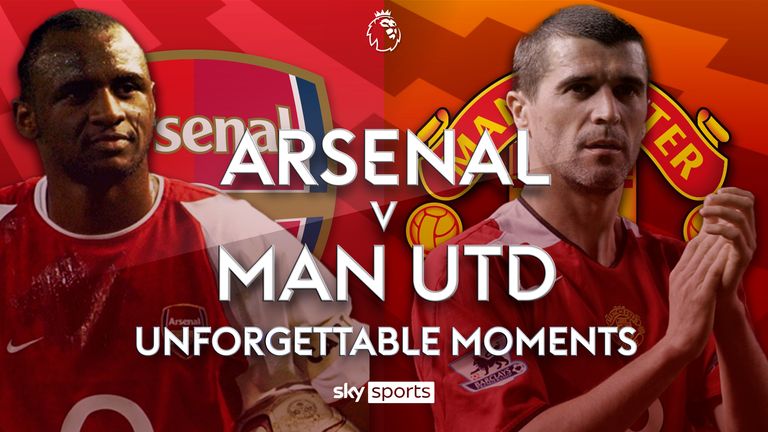 Arsenal v Man Utd moments