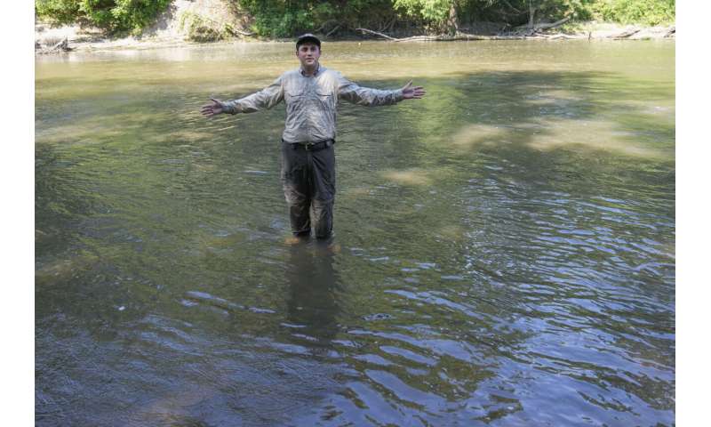 In Mississippi, a tiny fish is reintroduced to the river where it disappeared 50 years ago