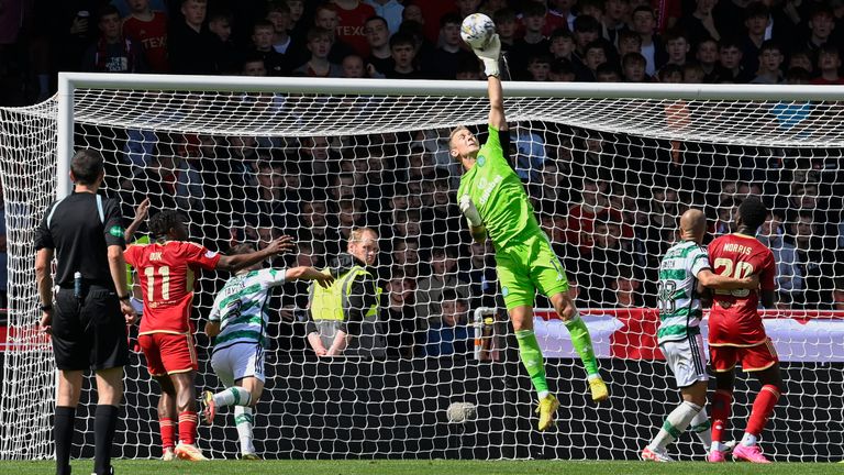 Joe Hart is in the last year of his deal at Celtic