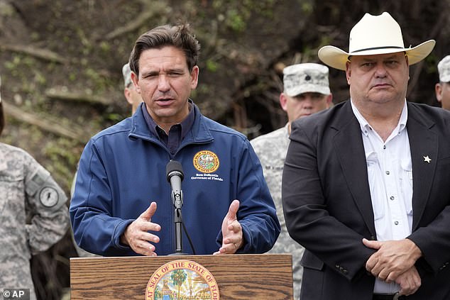 DeSantis is tending to storm recovery even as he runs a presidential campaign, where his poll numbers have sagged