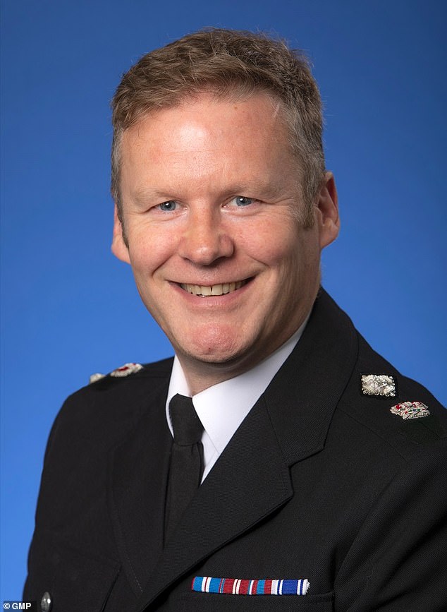 Chief Superintendent Phil Hutchinson (pictured), GMP Oldham's District Commander, condemned the fraudster's 'deceitful' actions