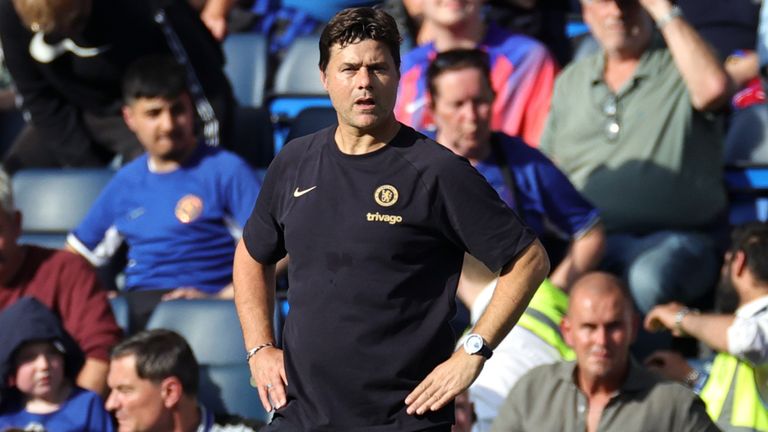 Chelsea head coach Mauricio Pochettino