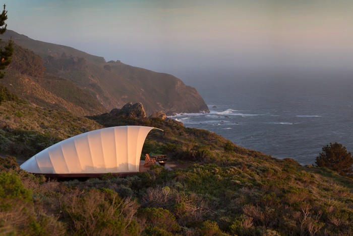 Each Treebones tent has 50sq m of indoor space and an outdoor deck