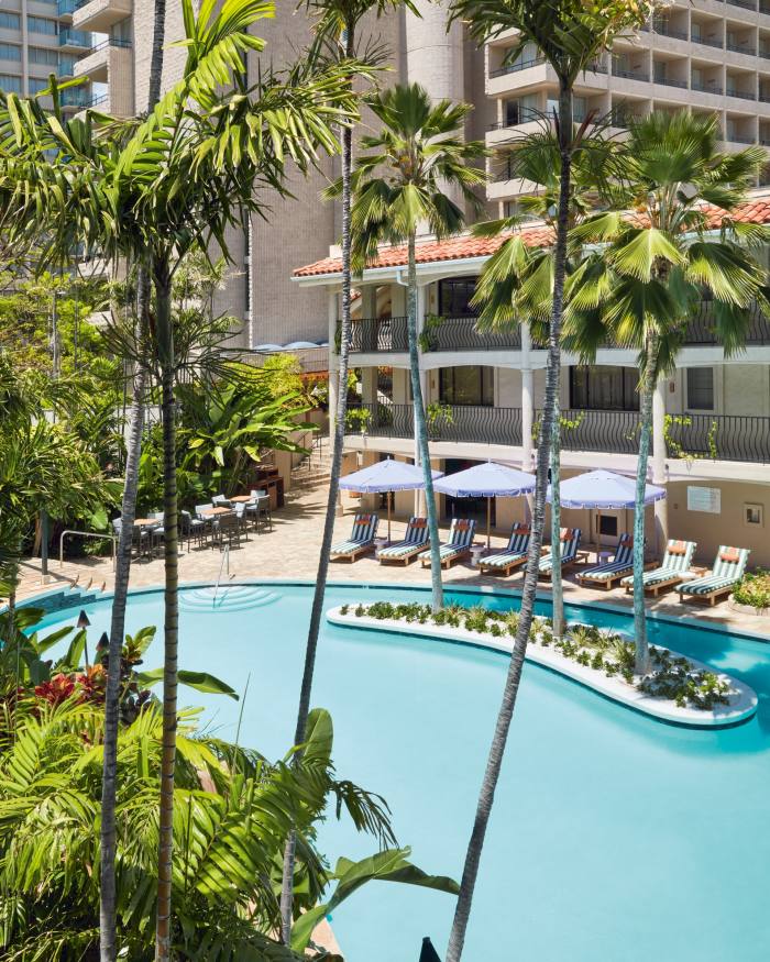 Wayfinder Waikiki’s 70ft saltwater “lagoon” pool