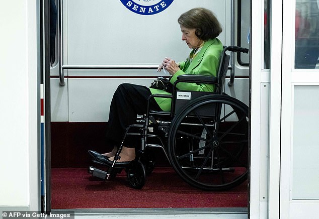 Concerns are also rising of the health of 90-year-old Sen. Dianne Feinstein, who reportedly had to get her aides to remind her what she was voting for on the Senate floor