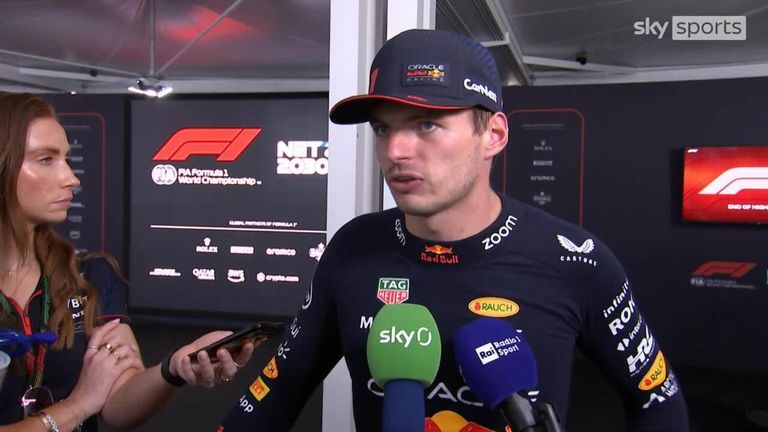 Max Verstappen says he had to stay patient in his battle with Carlos Sainz as he secured a record breaking tenth win in a row, at the Italian GP.