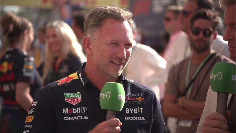 Christian Horner says 'it's a huge effort from every department' to help Max Verstappen to a record tenth straight victory for Red Bull.