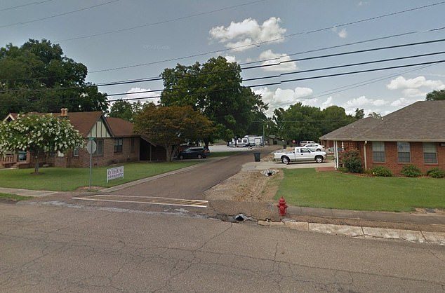 Mrs Fraser's body was found in an apartment in Caledonia, Mississippi, (pictured) in December 2021, the day after she posted on social media from a restaurant saying 'dinner with my love'