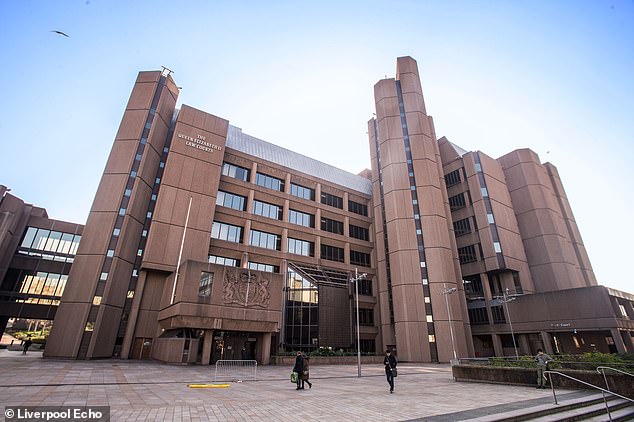 McAdams, who appeared in the dock wearing a dark grey blazer over a white blouse and lime green trousers, was banned from driving for a year. Pictured: Liverpool Crown Court