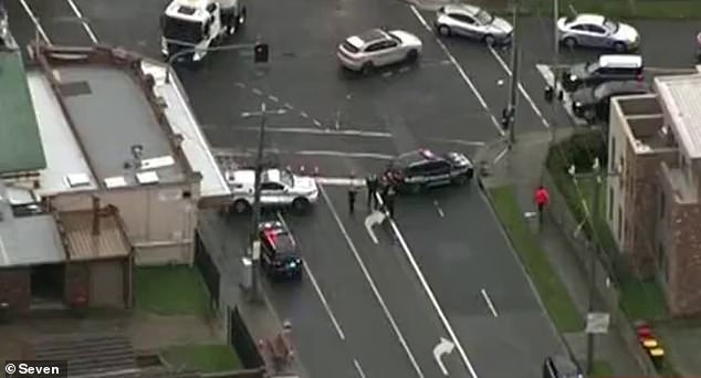 He was pulled into a dark grey Volkswagen outside Glen Eira College in Melbourne's Glen Huntly about 3:35pm before receiving 'significant injuries' and then forced out of the car