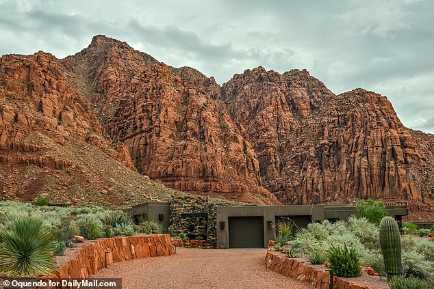 Jody Hildebrandt's home in Ivins, Utah, as seen on Friday