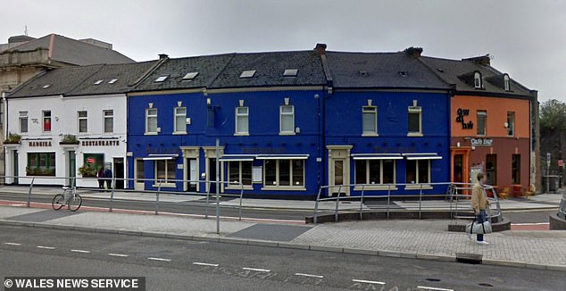 The historic crescent was demolished in 2018 leaving only the facades, which have now been reduced to rubble