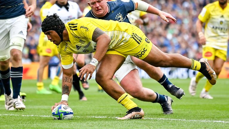 Samoan centre UJ Seuteni was outstanding as La Rochelle beat Leinster in Dublin to win the 2023 European Cup