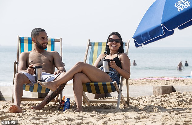 Brits headed to beaches today to escape the sizzling heat of the cities to enjoy the warm weather