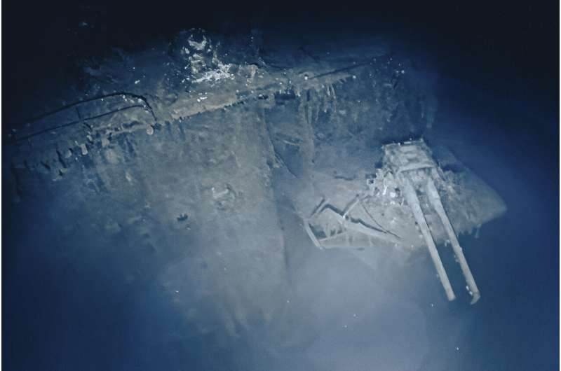 Video provides first clear views of WWII aircraft carriers lost in the pivotal Battle of Midway