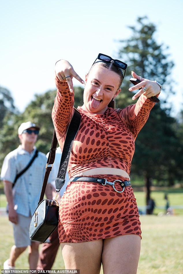 Sling bags and hand bags were seen all over the field during the festival as revellers looked for a way to keep their belongings safe