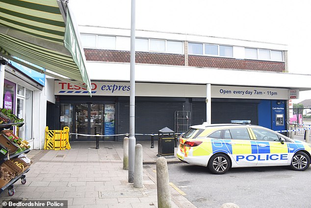 Two weeks ago, on September 16, a man was stabbed to death outside a Tesco Express in Luton