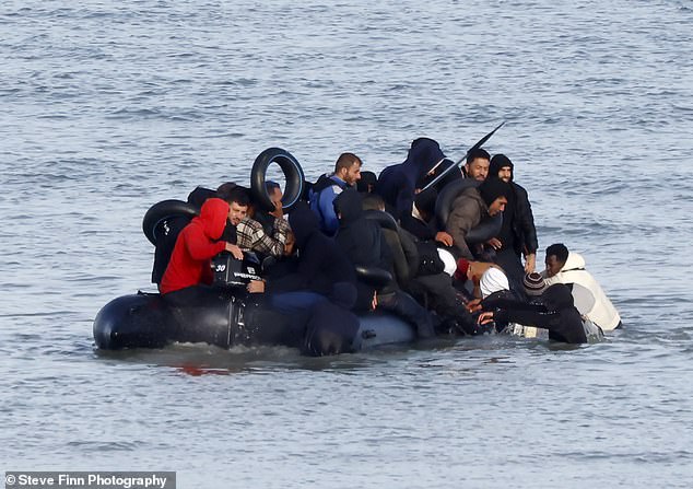 Some appeared to hold inflatable rubber rings, while others held oars