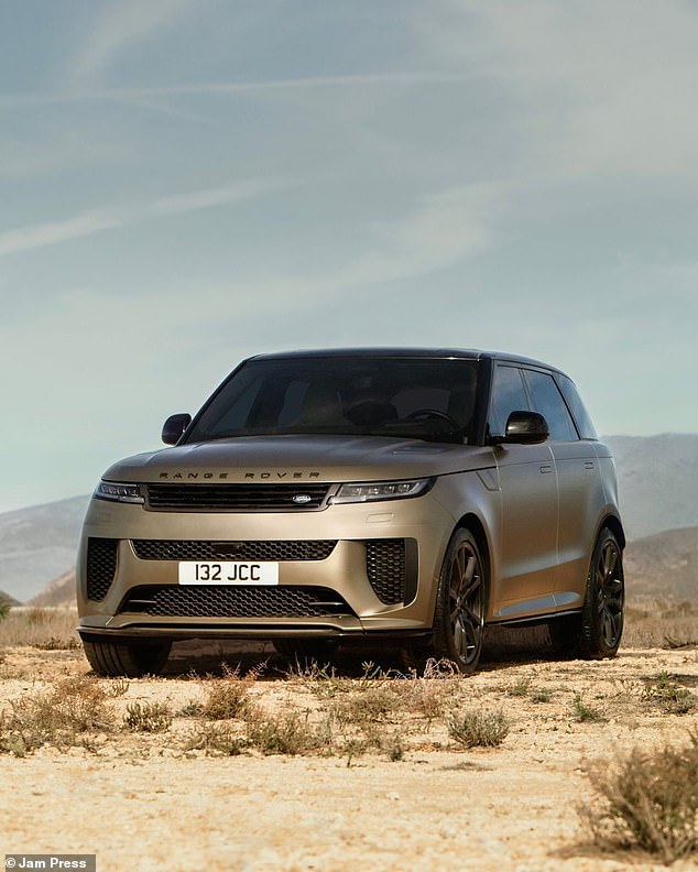 Pictured: a stock image of a Range Rover. The couple have recently bought a new Range Rover, which the chauffeur will be expected to drive, as well as clean and keep topped up with fuel