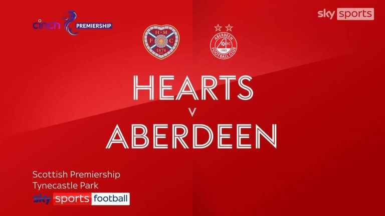 Hearts 2-0 Aberdeen