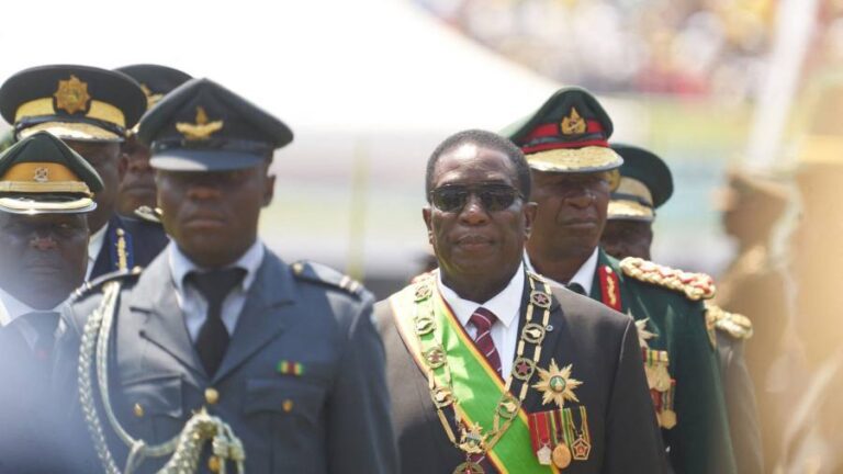 Regional leaders absent as Mnangagwa sworn in as Zimbabwe president