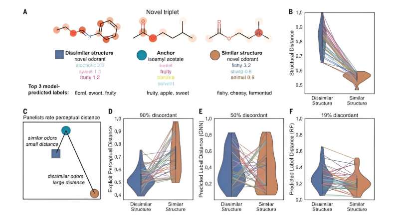  AI 'nose' predicts smells from molecular structures