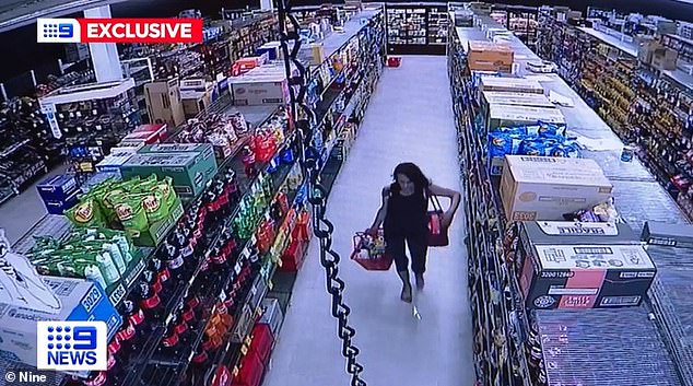 Adelaide Christie Downs IGA: Woman’s wild rampage in supermarket caught on CCTV after she was accused of shoplifting