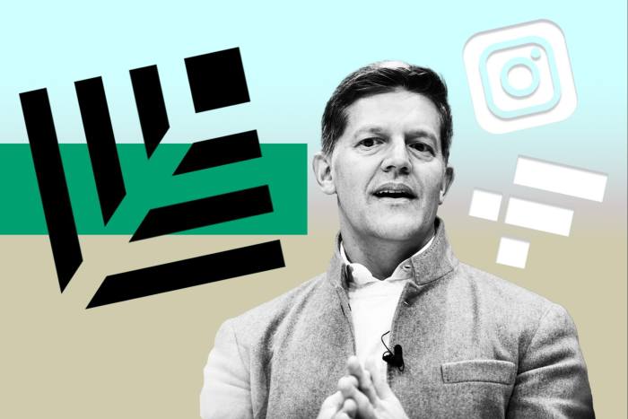 A monrage of Sequoia Capital’s Roelof Botha and the logos of Sequoia, FTX and Instagram 