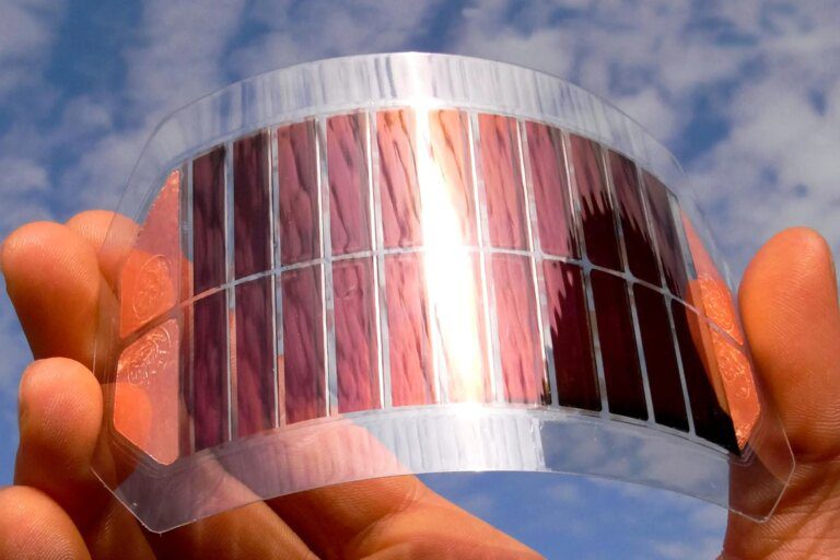 Major Power Efficiency Boost for Flexible Solar Cells