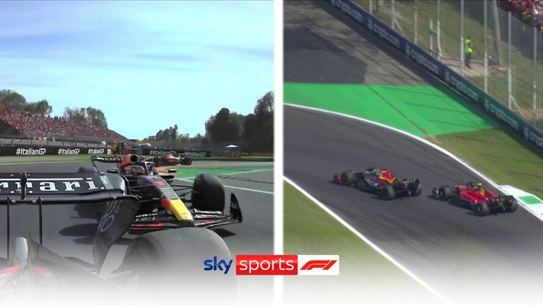 ‘He can fight no more!’ | Max Verstappen takes lead from battling Carlos Sainz | Video | Watch TV Show