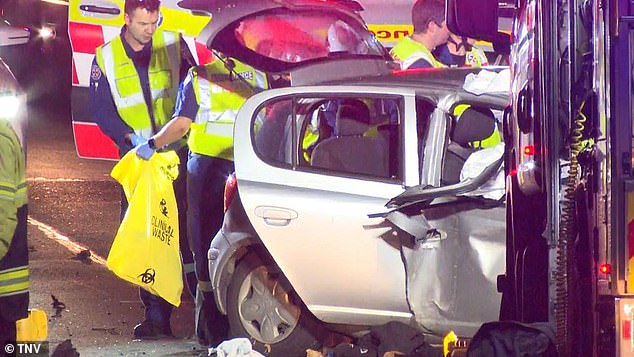 Heckenberg crash: Man is charged after woman and younger brother are killed in Mercedes collision in Sydney’s southwest