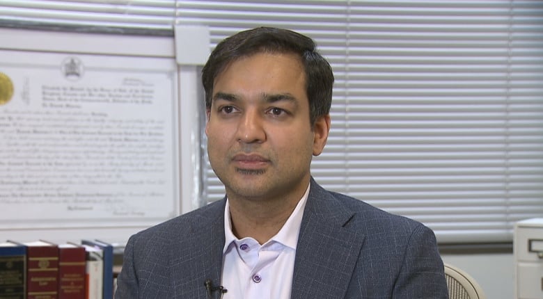 Raj Sharma is a Calgary immigration lawyer. Sharma says that he is seeing more cases involving religious intolerance from India.